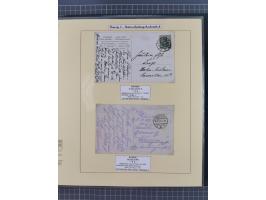 1880/1945, Postamt DANZIG: Interessante Sammlung mit über 200 Briefen, Karten und Einlieferungsscheinen etc., dabei auch etwa