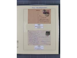 1880/1945, Postamt DANZIG: Interessante Sammlung mit über 200 Briefen, Karten und Einlieferungsscheinen etc., dabei auch etwa