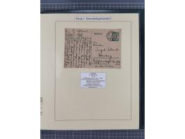 1880/1945, Postamt DANZIG: Interessante Sammlung mit über 200 Briefen, Karten und Einlieferungsscheinen etc., dabei auch etwa