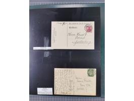 1880/1945, Postamt DANZIG: Interessante Sammlung mit über 200 Briefen, Karten und Einlieferungsscheinen etc., dabei auch etwa