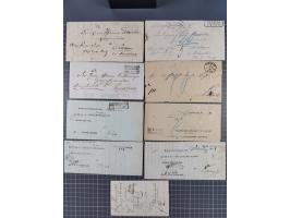 1880/1944(ca.), interessante Partie mit über 700 Briefen und Karten, dabei Vorphila, Brustschilde und Pfennig/Pfennige, außer