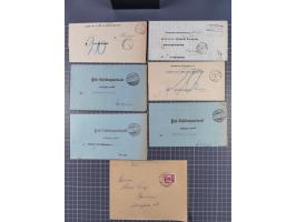 1880/1944(ca.), interessante Partie mit über 700 Briefen und Karten, dabei Vorphila, Brustschilde und Pfennig/Pfennige, außer