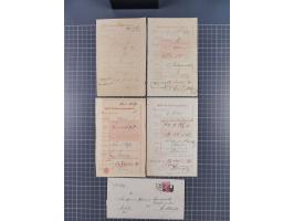 1880/1944(ca.), interessante Partie mit über 700 Briefen und Karten, dabei Vorphila, Brustschilde und Pfennig/Pfennige, außer