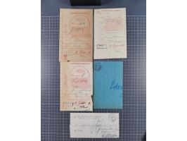 1880/1944(ca.), interessante Partie mit über 700 Briefen und Karten, dabei Vorphila, Brustschilde und Pfennig/Pfennige, außer