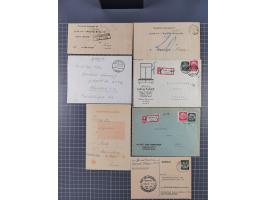 1880/1944(ca.), interessante Partie mit über 700 Briefen und Karten, dabei Vorphila, Brustschilde und Pfennig/Pfennige, außer