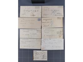 1880/1944(ca.), interessante Partie mit über 700 Briefen und Karten, dabei Vorphila, Brustschilde und Pfennig/Pfennige, außer