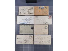 1880/1944(ca.), interessante Partie mit über 700 Briefen und Karten, dabei Vorphila, Brustschilde und Pfennig/Pfennige, außer