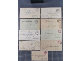 1880/1944(ca.), interessante Partie mit über 700 Briefen und Karten, dabei Vorphila, Brustschilde und Pfennig/Pfennige, außer