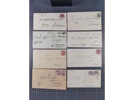 1880/1944(ca.), interessante Partie mit über 700 Briefen und Karten, dabei Vorphila, Brustschilde und Pfennig/Pfennige, außer