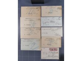 1880/1944(ca.), interessante Partie mit über 700 Briefen und Karten, dabei Vorphila, Brustschilde und Pfennig/Pfennige, außer