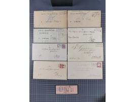 1880/1944(ca.), interessante Partie mit über 700 Briefen und Karten, dabei Vorphila, Brustschilde und Pfennig/Pfennige, außer