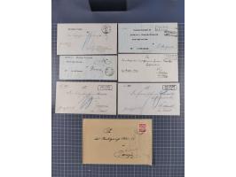 1880/1944(ca.), interessante Partie mit über 700 Briefen und Karten, dabei Vorphila, Brustschilde und Pfennig/Pfennige, außer