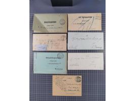 1880/1944(ca.), interessante Partie mit über 700 Briefen und Karten, dabei Vorphila, Brustschilde und Pfennig/Pfennige, außer