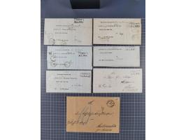 1880/1944(ca.), interessante Partie mit über 700 Briefen und Karten, dabei Vorphila, Brustschilde und Pfennig/Pfennige, außer