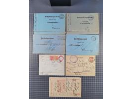 1880/1944(ca.), interessante Partie mit über 700 Briefen und Karten, dabei Vorphila, Brustschilde und Pfennig/Pfennige, außer