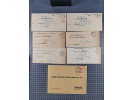 1880/1944(ca.), interessante Partie mit über 700 Briefen und Karten, dabei Vorphila, Brustschilde und Pfennig/Pfennige, außer