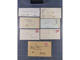 1880/1944(ca.), interessante Partie mit über 700 Briefen und Karten, dabei Vorphila, Brustschilde und Pfennig/Pfennige, außer