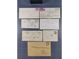 1880/1944(ca.), interessante Partie mit über 700 Briefen und Karten, dabei Vorphila, Brustschilde und Pfennig/Pfennige, außer