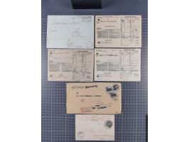 1880/1944(ca.), interessante Partie mit über 700 Briefen und Karten, dabei Vorphila, Brustschilde und Pfennig/Pfennige, außer