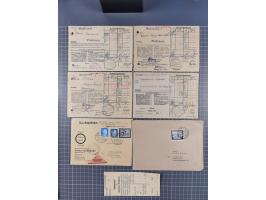 1880/1944(ca.), interessante Partie mit über 700 Briefen und Karten, dabei Vorphila, Brustschilde und Pfennig/Pfennige, außer