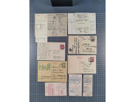 1880/1944(ca.), interessante Partie mit über 700 Briefen und Karten, dabei Vorphila, Brustschilde und Pfennig/Pfennige, außer