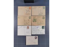 1880/1944(ca.), interessante Partie mit über 700 Briefen und Karten, dabei Vorphila, Brustschilde und Pfennig/Pfennige, außer