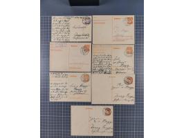 1880/1944(ca.), interessante Partie mit über 700 Briefen und Karten, dabei Vorphila, Brustschilde und Pfennig/Pfennige, außer