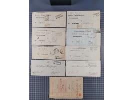 1880/1944(ca.), interessante Partie mit über 700 Briefen und Karten, dabei Vorphila, Brustschilde und Pfennig/Pfennige, außer