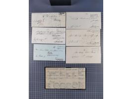 1880/1944(ca.), interessante Partie mit über 700 Briefen und Karten, dabei Vorphila, Brustschilde und Pfennig/Pfennige, außer