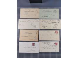 1880/1944(ca.), interessante Partie mit über 700 Briefen und Karten, dabei Vorphila, Brustschilde und Pfennig/Pfennige, außer