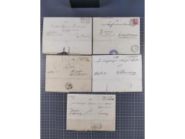 1880/1944(ca.), interessante Partie mit über 700 Briefen und Karten, dabei Vorphila, Brustschilde und Pfennig/Pfennige, außer