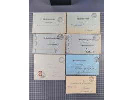 1880/1944(ca.), interessante Partie mit über 700 Briefen und Karten, dabei Vorphila, Brustschilde und Pfennig/Pfennige, außer