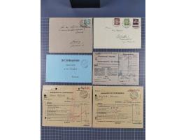 1880/1944(ca.), interessante Partie mit über 700 Briefen und Karten, dabei Vorphila, Brustschilde und Pfennig/Pfennige, außer
