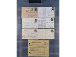 1880/1944(ca.), interessante Partie mit über 700 Briefen und Karten, dabei Vorphila, Brustschilde und Pfennig/Pfennige, außer
