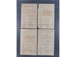 1880/1944(ca.), interessante Partie mit über 700 Briefen und Karten, dabei Vorphila, Brustschilde und Pfennig/Pfennige, außer