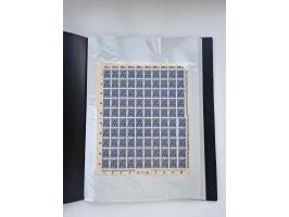 1922/23, Bestand von rund 390 Bogen, dabei OPD-Drucke und bessere wie 330B mehrfach und 334B, teils fehlerhaft bzw. gefaltet/