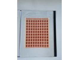 1922/23, Bestand von rund 390 Bogen, dabei OPD-Drucke und bessere wie 330B mehrfach und 334B, teils fehlerhaft bzw. gefaltet/