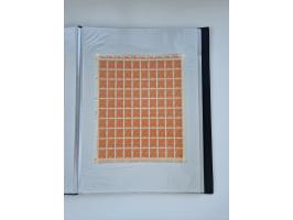 1922/23, Bestand von rund 390 Bogen, dabei OPD-Drucke und bessere wie 330B mehrfach und 334B, teils fehlerhaft bzw. gefaltet/