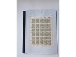 1922/23, Bestand von rund 390 Bogen, dabei OPD-Drucke und bessere wie 330B mehrfach und 334B, teils fehlerhaft bzw. gefaltet/