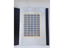 1922/23, Bestand von rund 390 Bogen, dabei OPD-Drucke und bessere wie 330B mehrfach und 334B, teils fehlerhaft bzw. gefaltet/