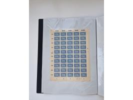 1922/23, Bestand von rund 390 Bogen, dabei OPD-Drucke und bessere wie 330B mehrfach und 334B, teils fehlerhaft bzw. gefaltet/