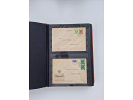 1949/80(ca.), über 1100 Briefe und Karten, dabei bessere frühe Frankaturen