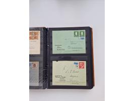 1949/80(ca.), über 1100 Briefe und Karten, dabei bessere frühe Frankaturen