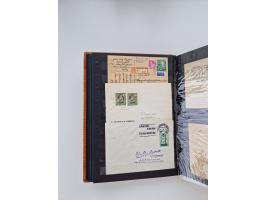 1949/80(ca.), über 1100 Briefe und Karten, dabei bessere frühe Frankaturen
