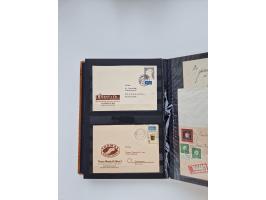 1949/80(ca.), über 1100 Briefe und Karten, dabei bessere frühe Frankaturen