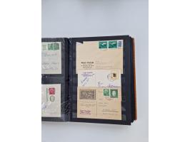 1949/80(ca.), über 1100 Briefe und Karten, dabei bessere frühe Frankaturen