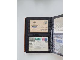 1949/80(ca.), über 1100 Briefe und Karten, dabei bessere frühe Frankaturen
