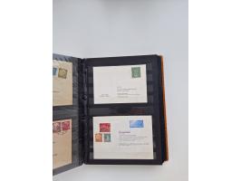 1949/80(ca.), über 1100 Briefe und Karten, dabei bessere frühe Frankaturen