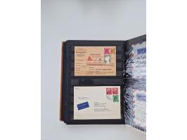 1949/80(ca.), über 1100 Briefe und Karten, dabei bessere frühe Frankaturen