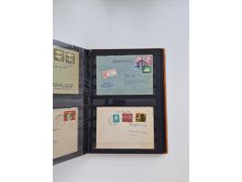 1949/80(ca.), über 1100 Briefe und Karten, dabei bessere frühe Frankaturen